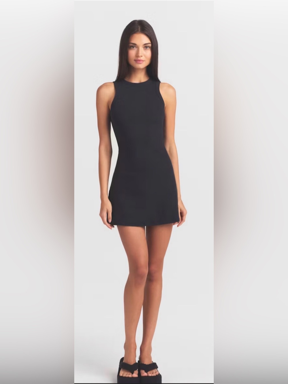 SKIMS Stretch Cotton Rib
Tank Dress M